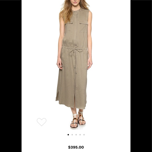 Vince Sleeveless Cargo Dress - Picture 2 of 8